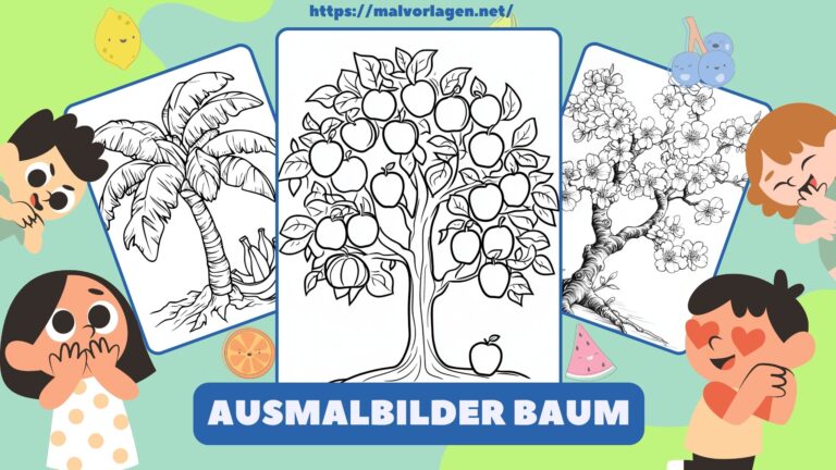 Ausmalbilder Baum