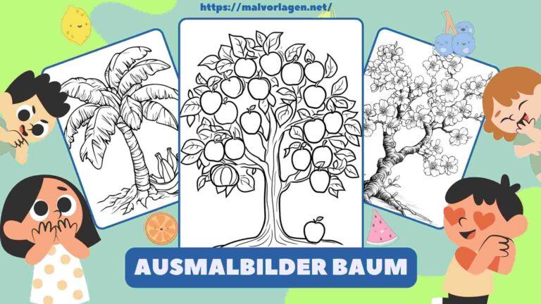 Ausmalbilder Baum