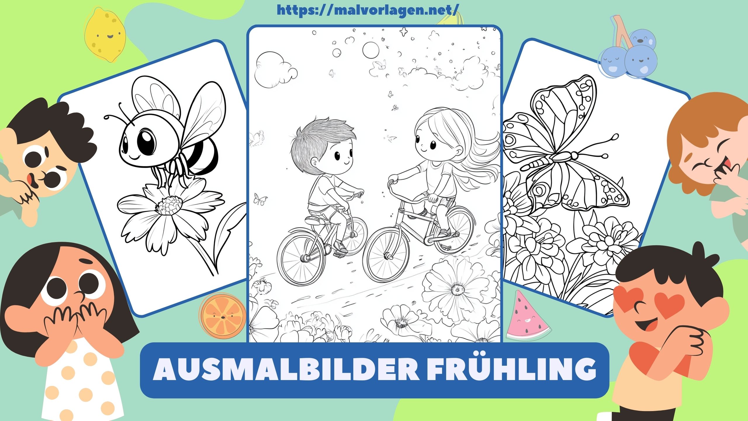 Ausmalbilder Frühling