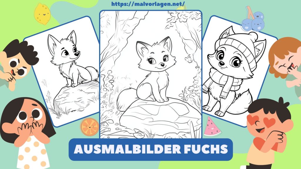 Ausmalbilder Fuchs