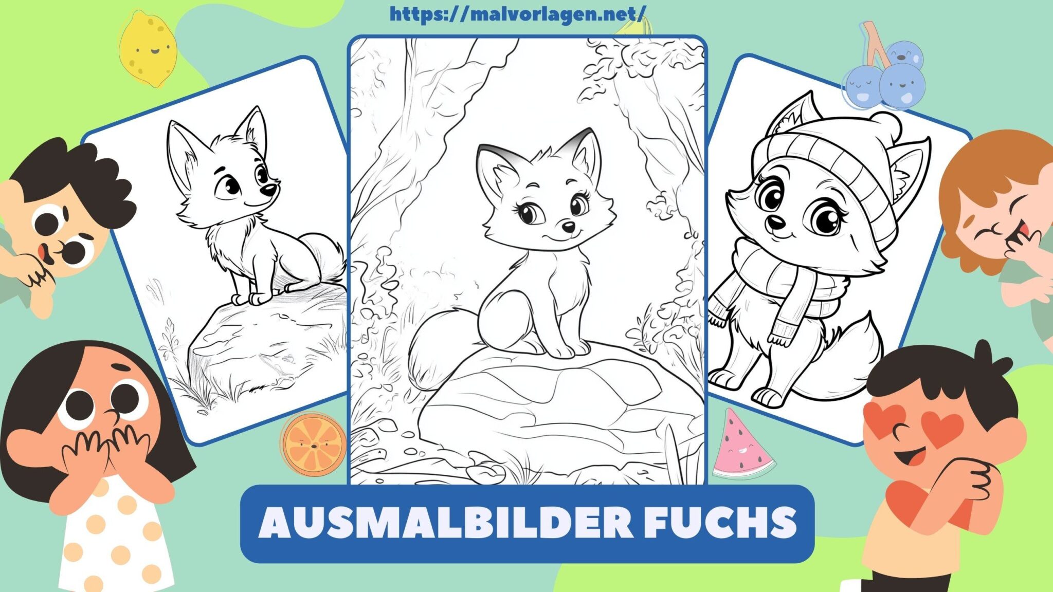 ausmalbilder fuchs pdf