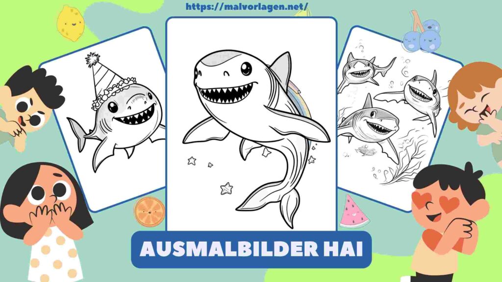 Ausmalbilder Hai