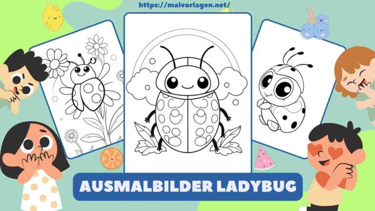 Ausmalbilder Ladybug