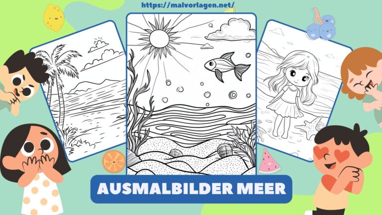 Ausmalbilder Meer