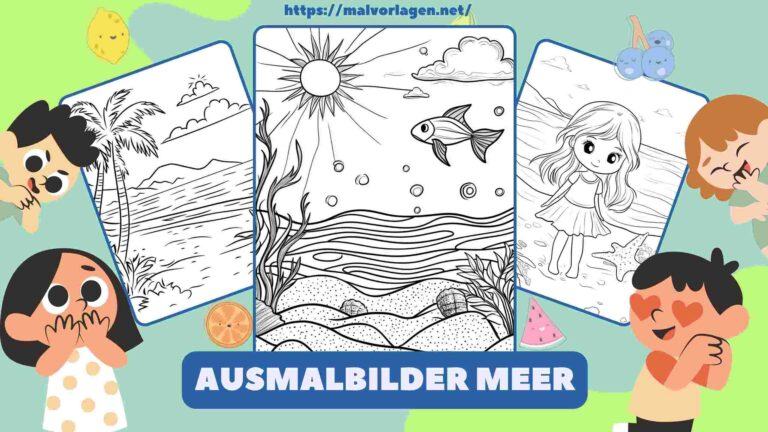 Ausmalbilder Meer