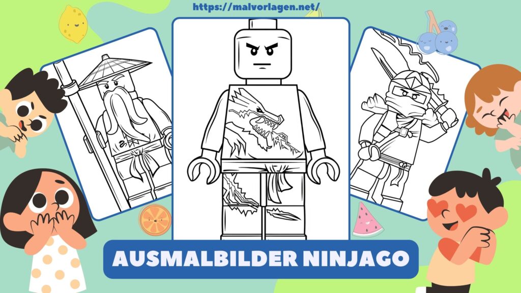 Ausmalbilder Ninjago