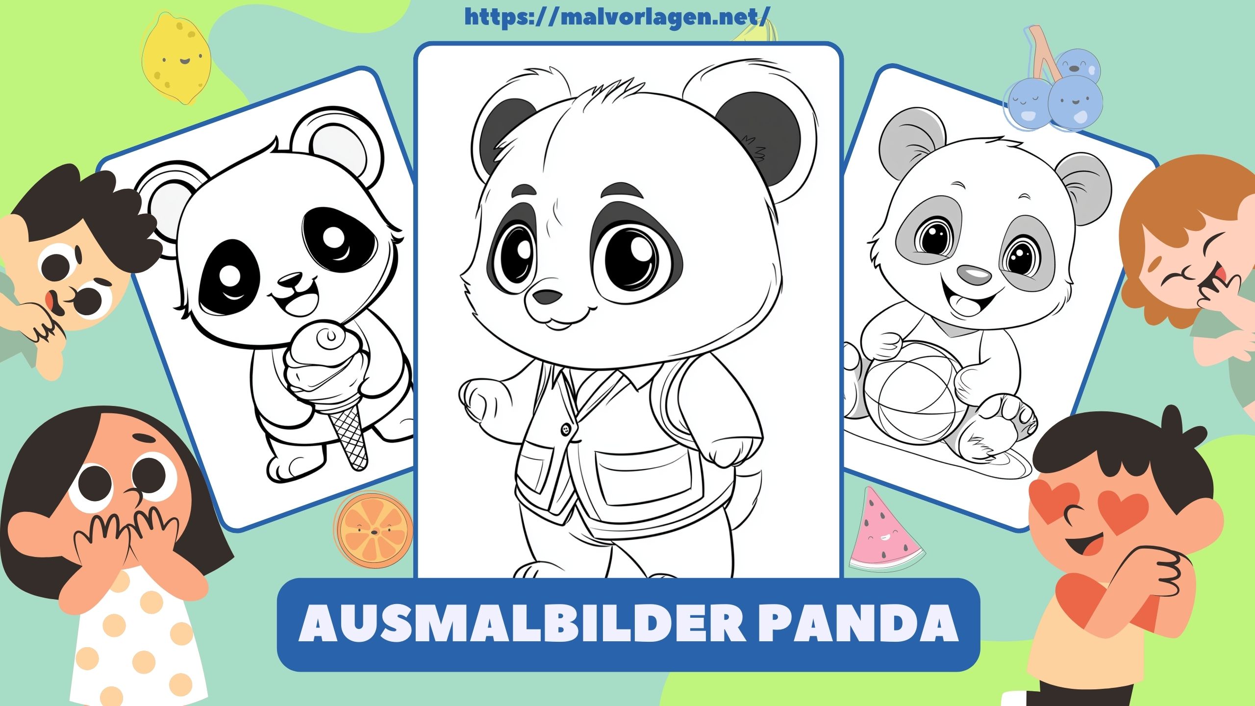 Ausmalbilder Panda