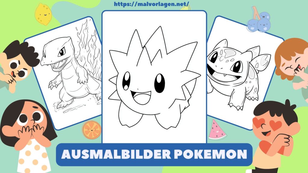 Ausmalbilder Pokemon