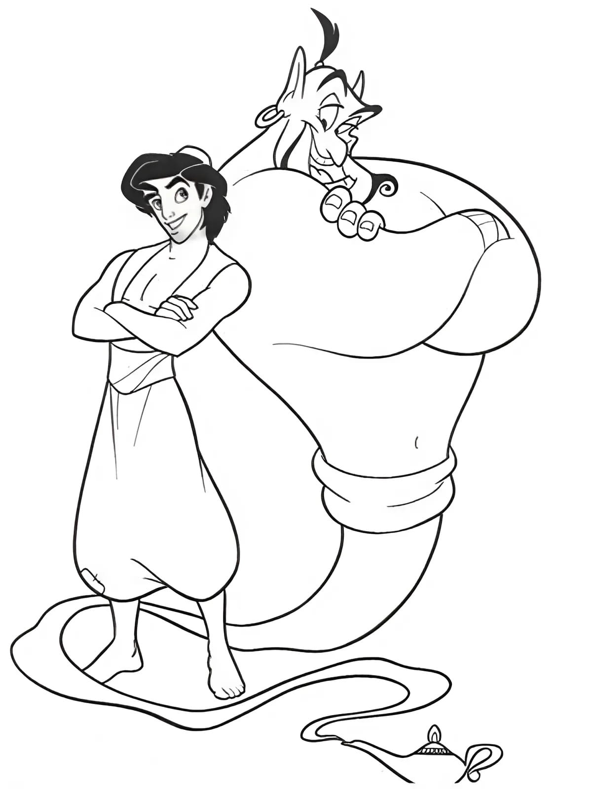 Dschinni Und Aladdin