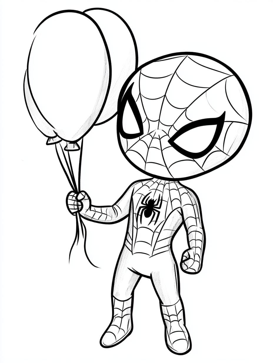 Spiderman Ausmalbilder Adorable