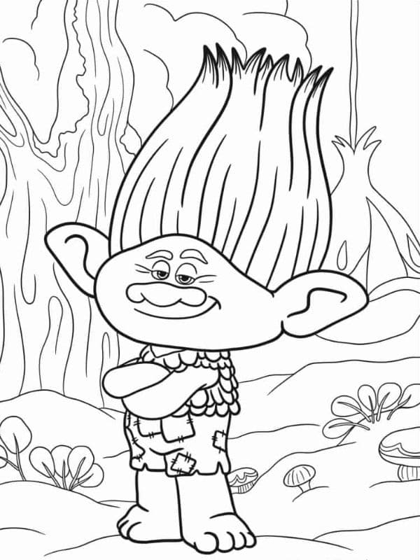 Detailed Coloring Page Of Branch