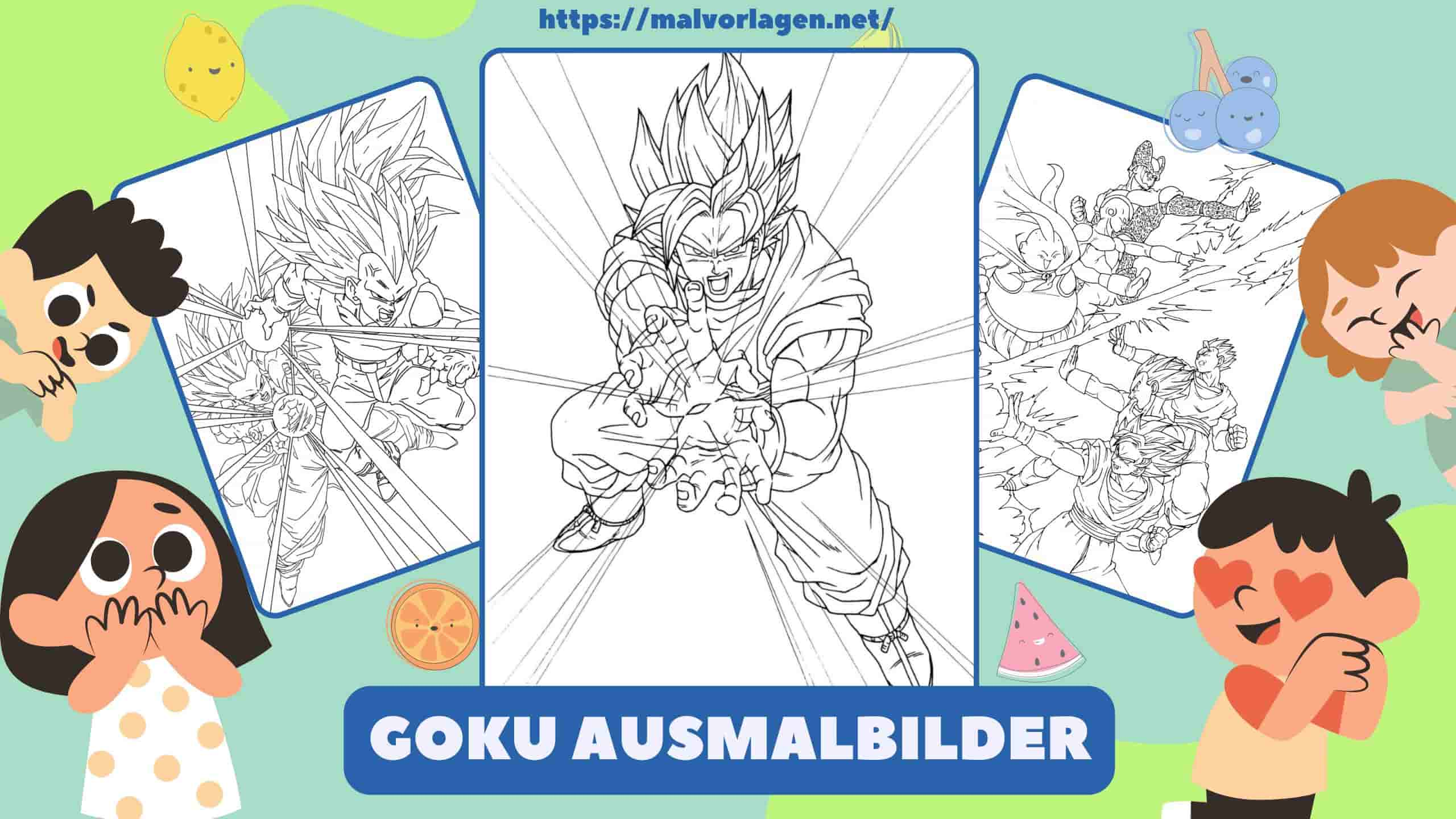 Goku Ausmalbilder