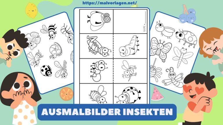 Insekten Ausmalbilder