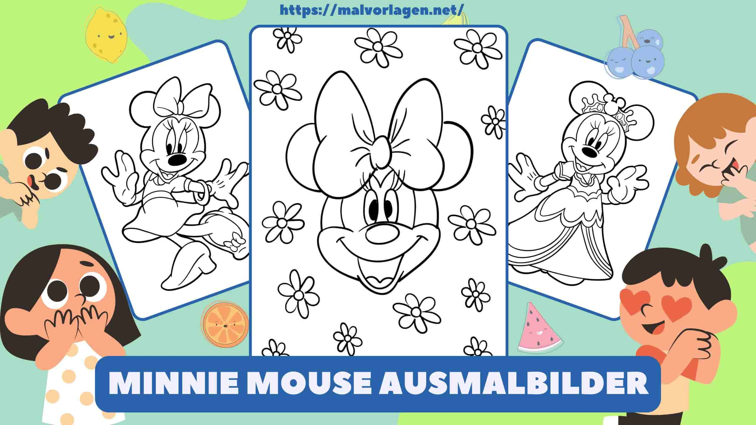 Minnie Mouse Ausmalbilder