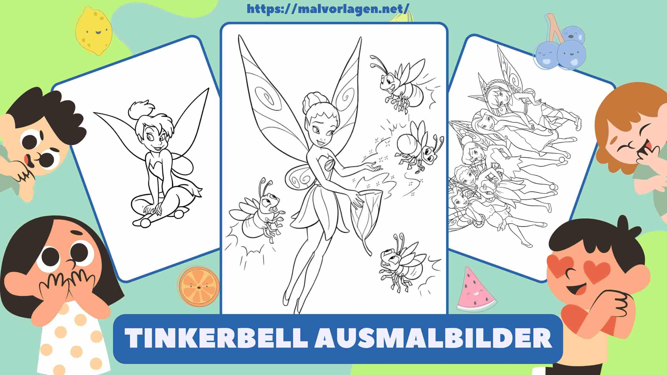 Tinkerbell Ausmalbilder