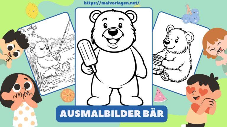 Ausmalbilder Bär