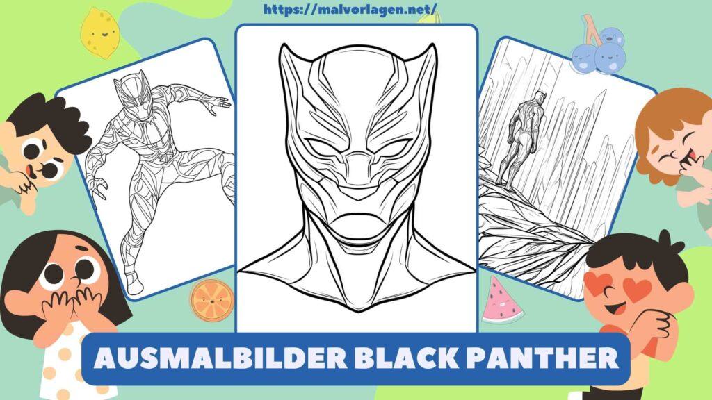 Ausmalbilder Black Panther