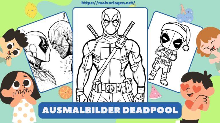 Ausmalbilder Deadpool