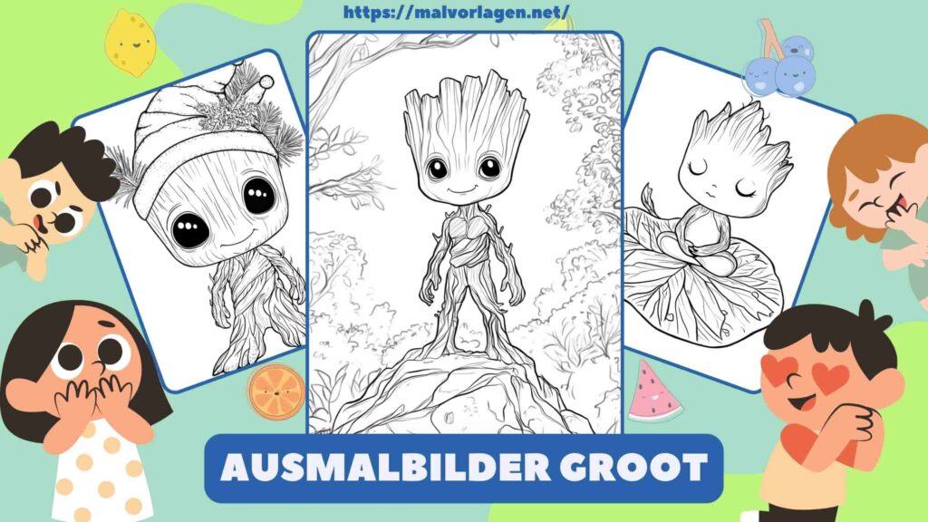 Ausmalbilder Groot