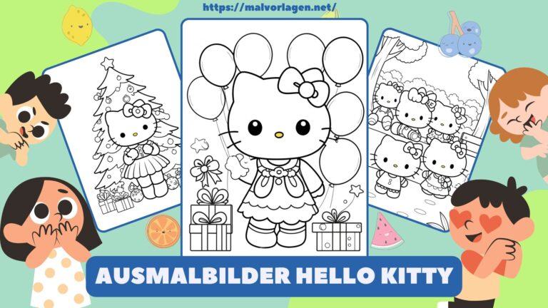 Ausmalbilder Hello Kitty