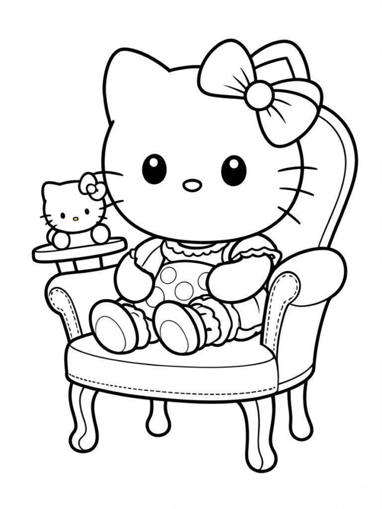 Lassen Sie uns 20 interessante Hello Kitty Ausmalbilder erkunden