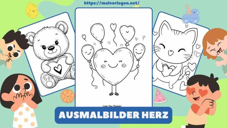 Ausmalbilder Herz