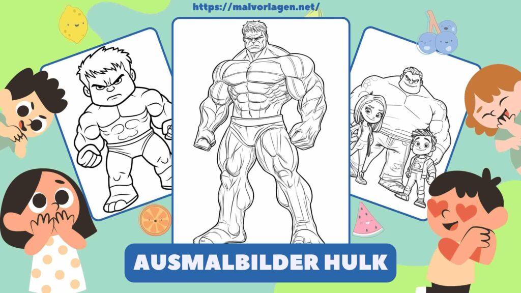 Ausmalbilder Hulk