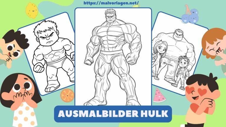 Ausmalbilder Hulk