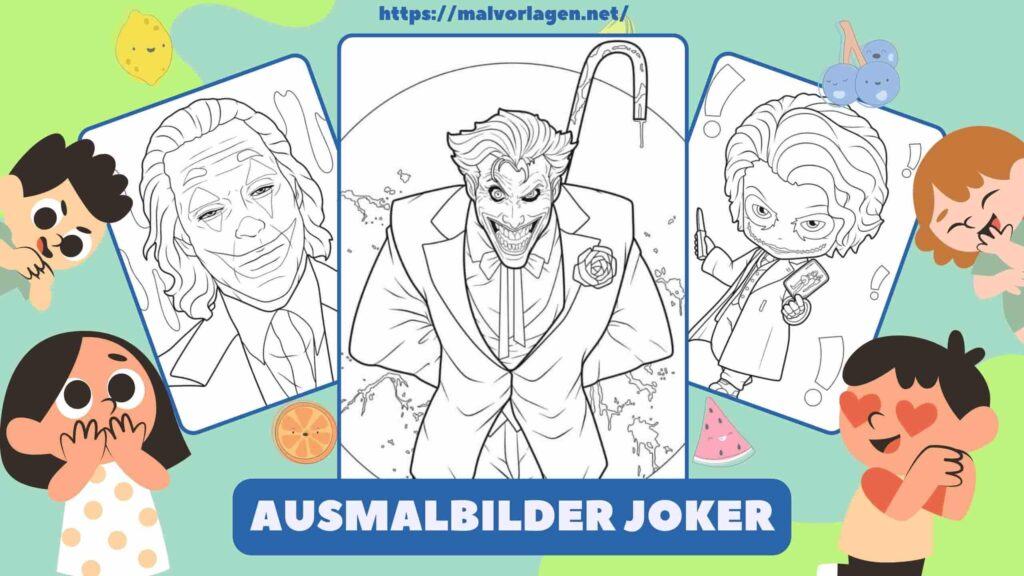 Ausmalbilder Joker