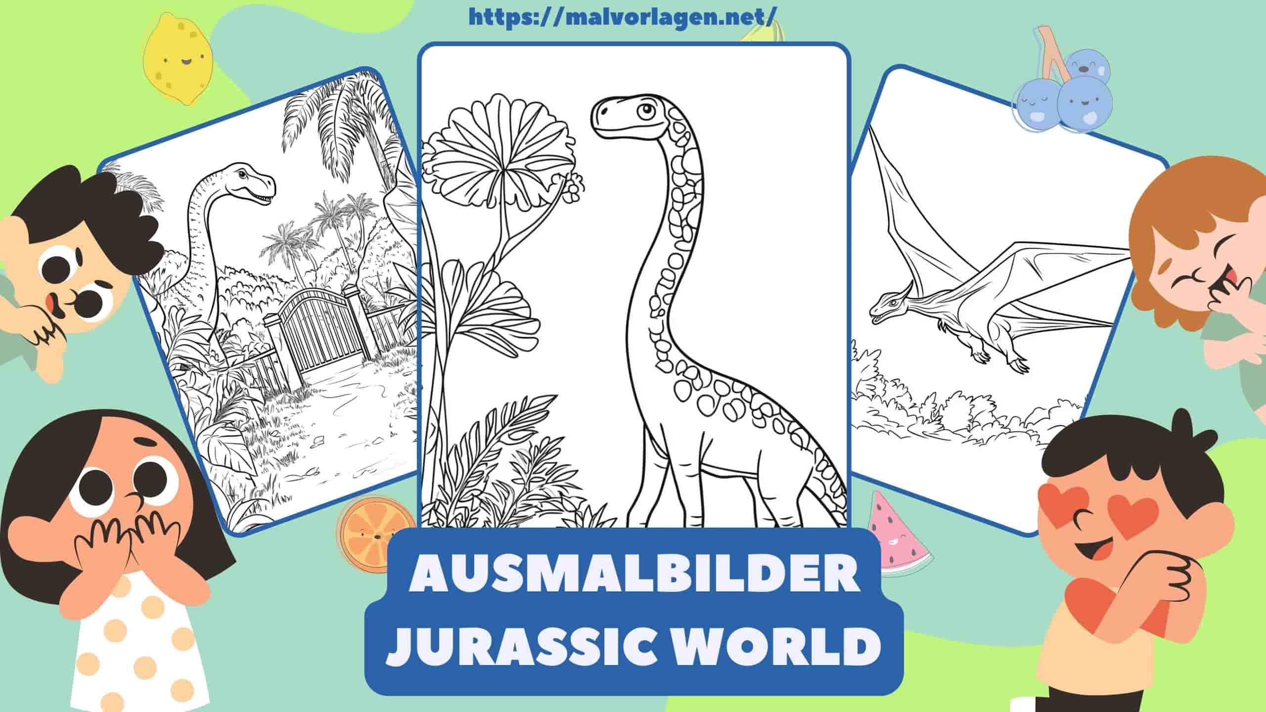 Ausmalbilder Jurassic World