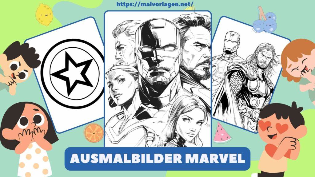 Ausmalbilder Marvel