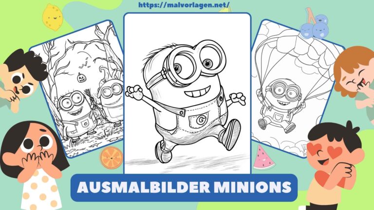 Ausmalbilder Minions