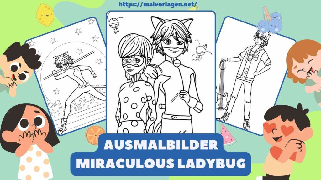 Ausmalbilder Miraculous Ladybug