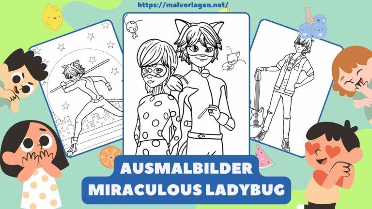 Ausmalbilder Miraculous Ladybug