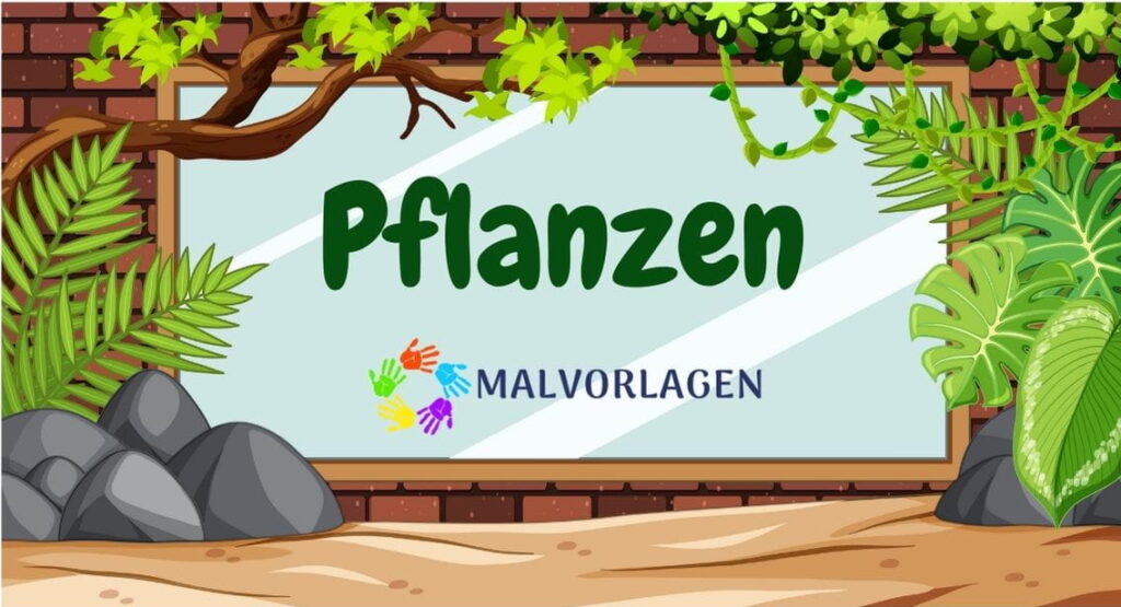 Ausmalbilder Pflanzen