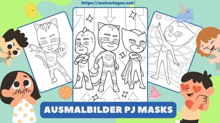 Ausmalbilder Pj Masks