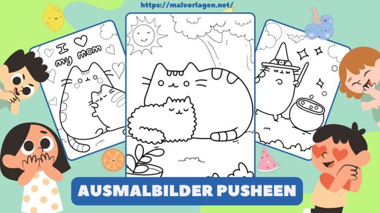 Ausmalbilder Pusheen