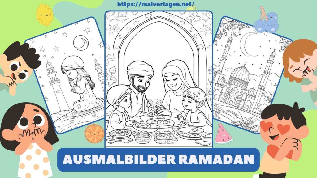 Ausmalbilder Ramadan