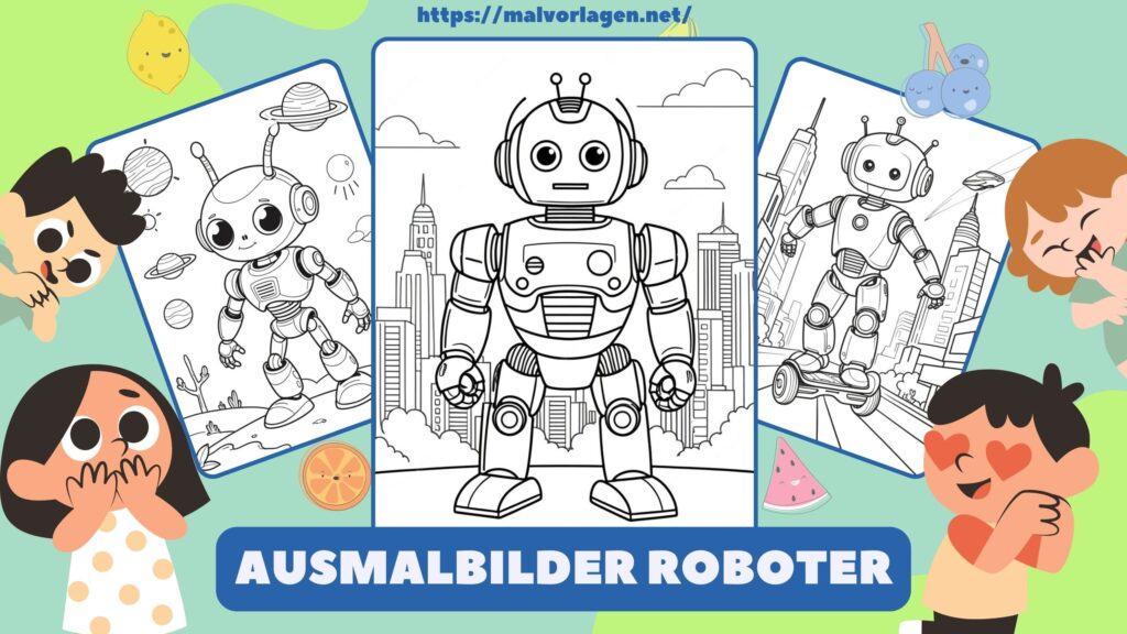 Ausmalbilder Roboter