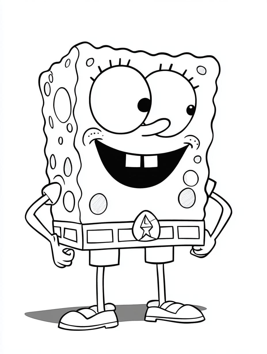 Ausmalbilder Spongebob