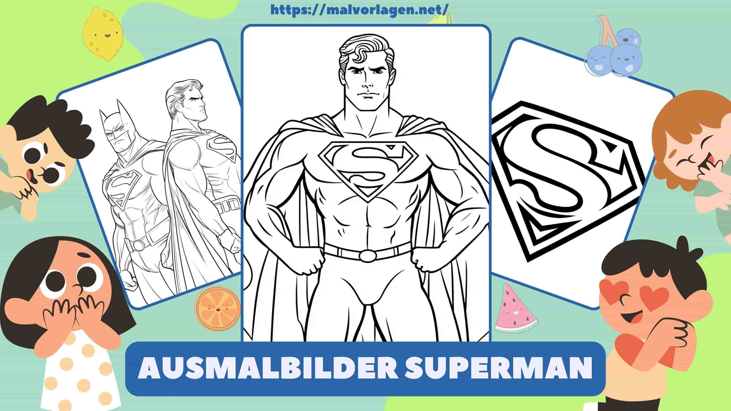 Ausmalbilder Superman