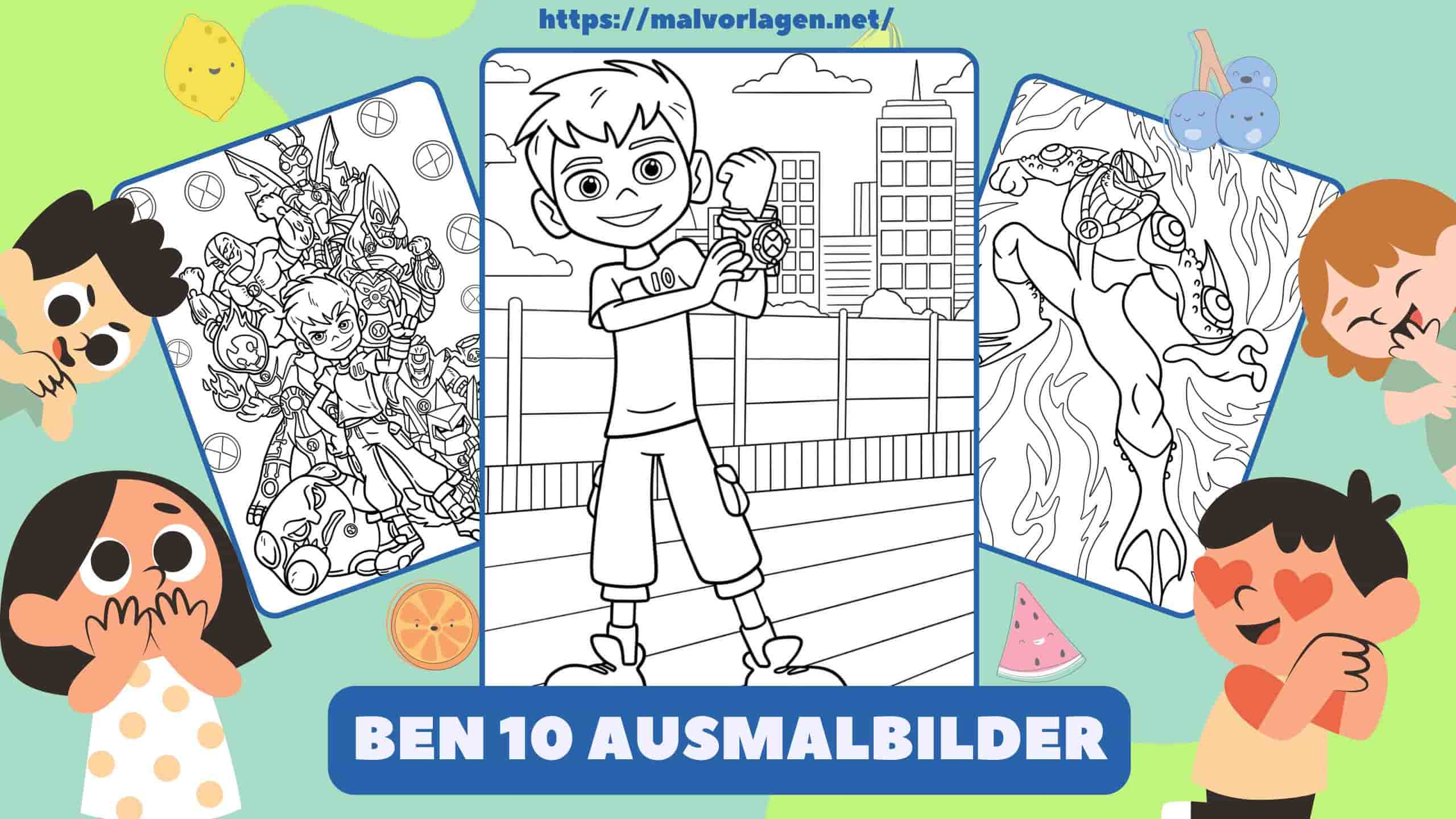 Ben Ausmalbilder