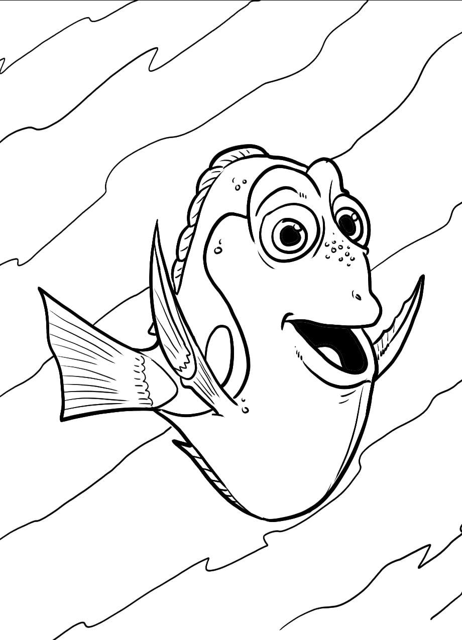 Kinder Ausmalbilder Dory