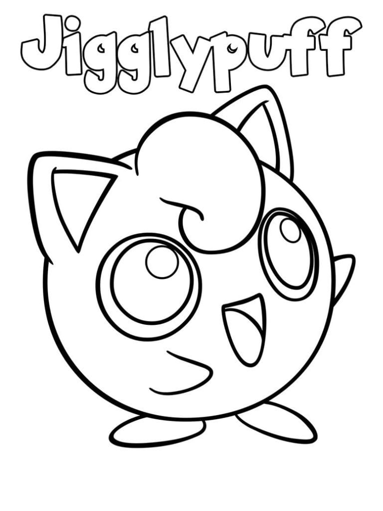 Pokemon Ausmalbilder Jigglypuff