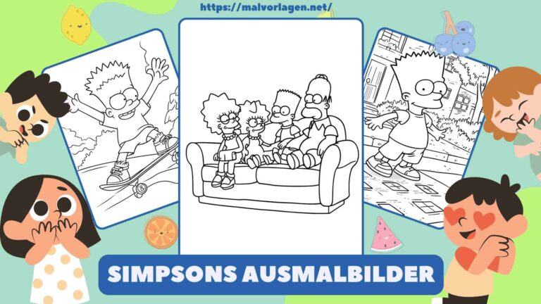 Simpsons Ausmalbilder