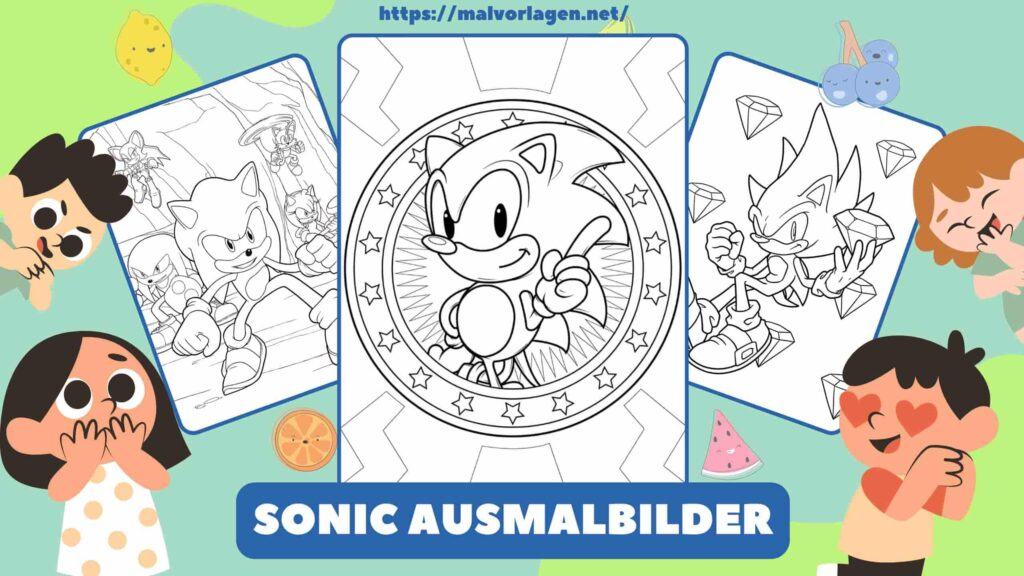 Sonic Ausmalbilder