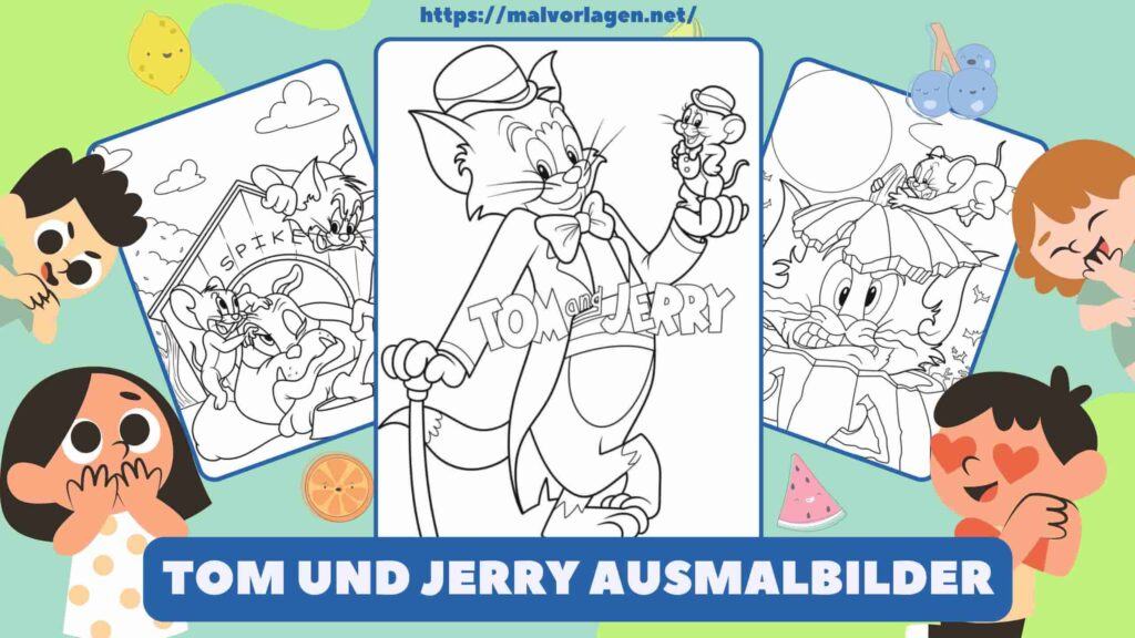 Tom Und Jerry Ausmalbilder