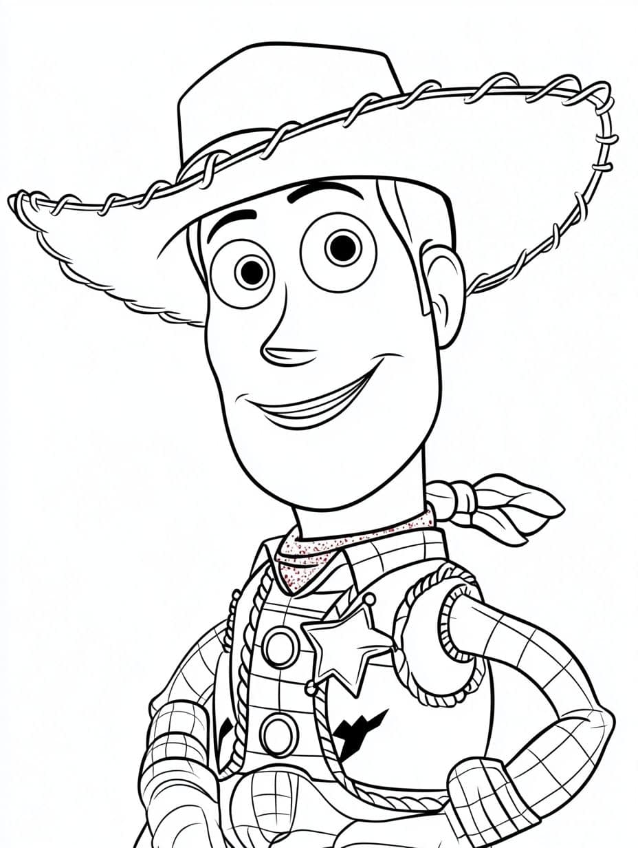 Toy Story Woody Ausmalbilder