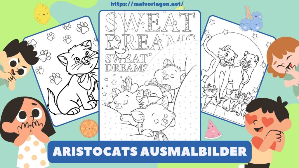 Aristocats Ausmalbilder