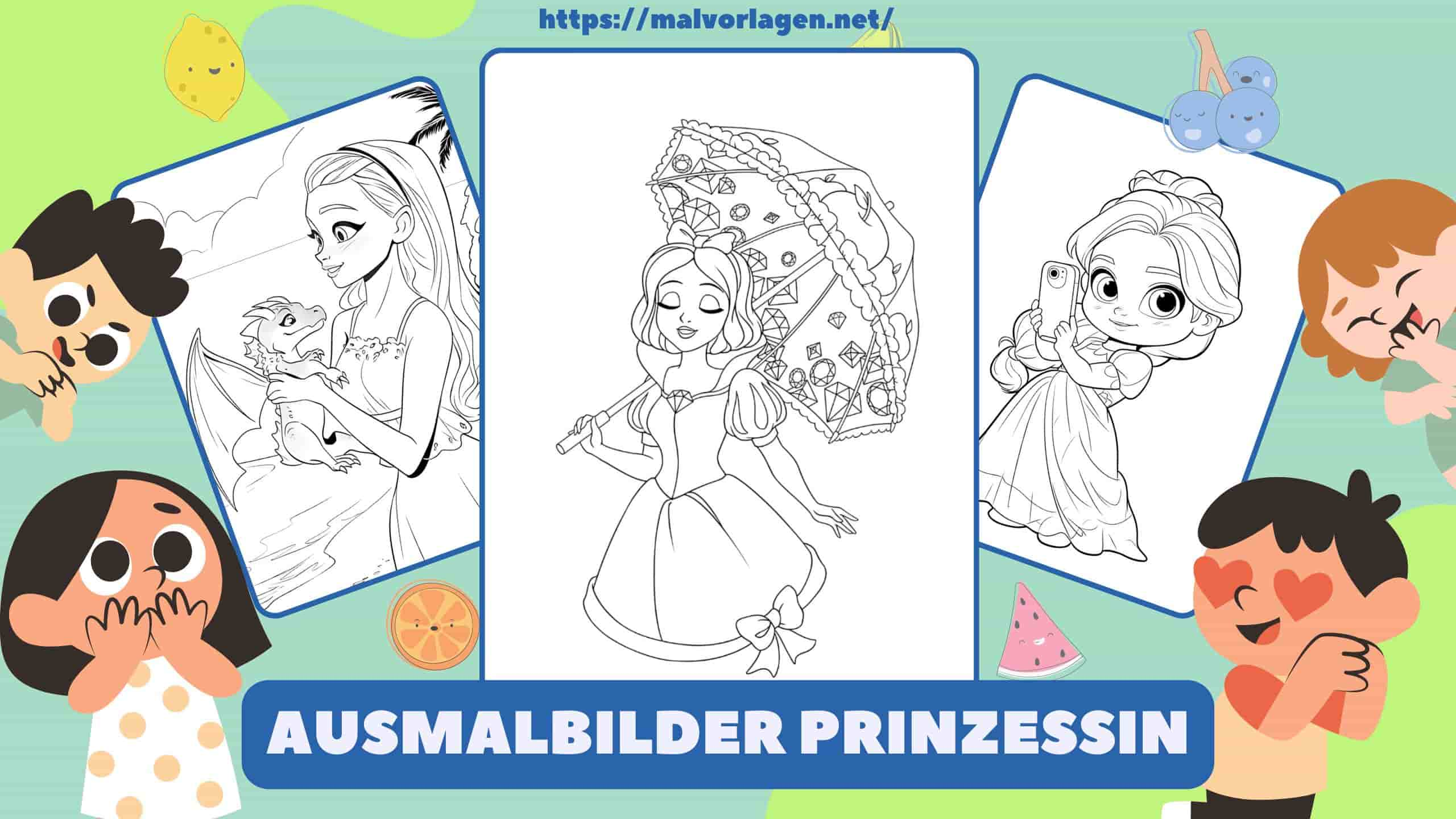 Ausmalbilder Prinzessin